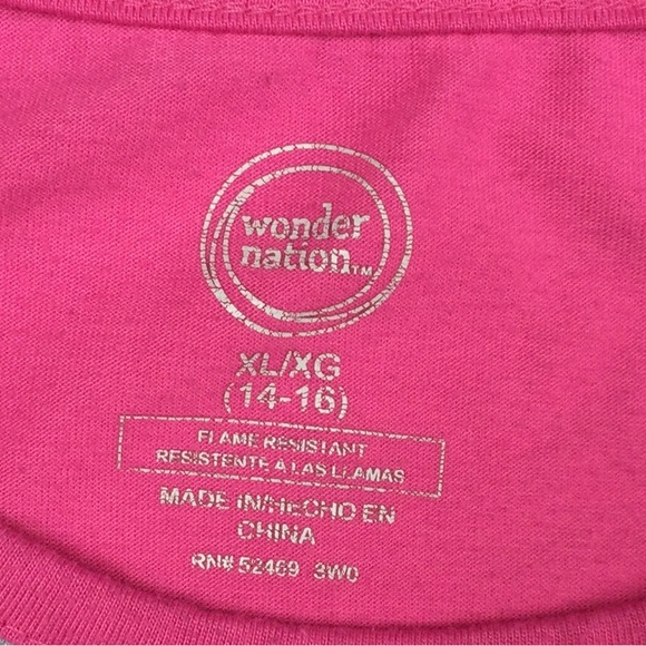Wonder Nation Girls XL (14-16) Set of Two Graphic Nightgowns - Picture 5 of 5